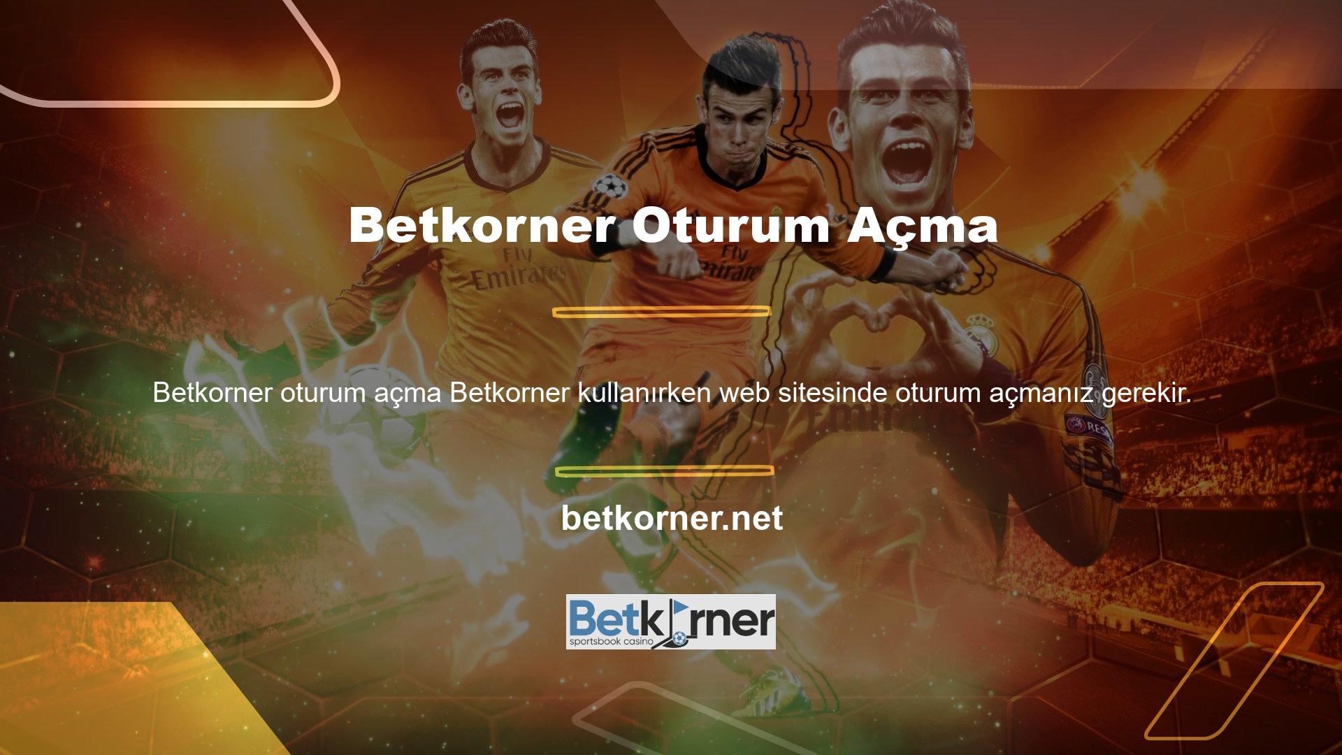 Kaydolduktan sonra Betkorner Online Destek Hattına kaydolmanız gerekir